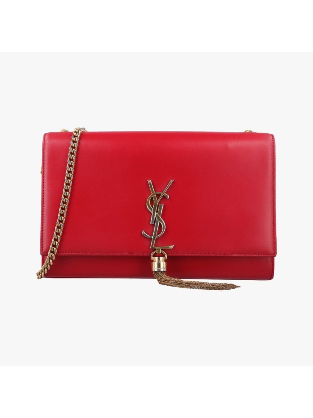 Saint Laurent Kate Red Leather